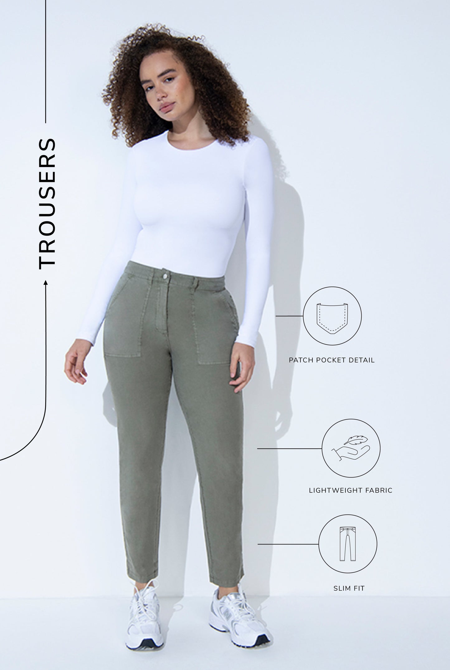 Everyday Chino Trousers - Green