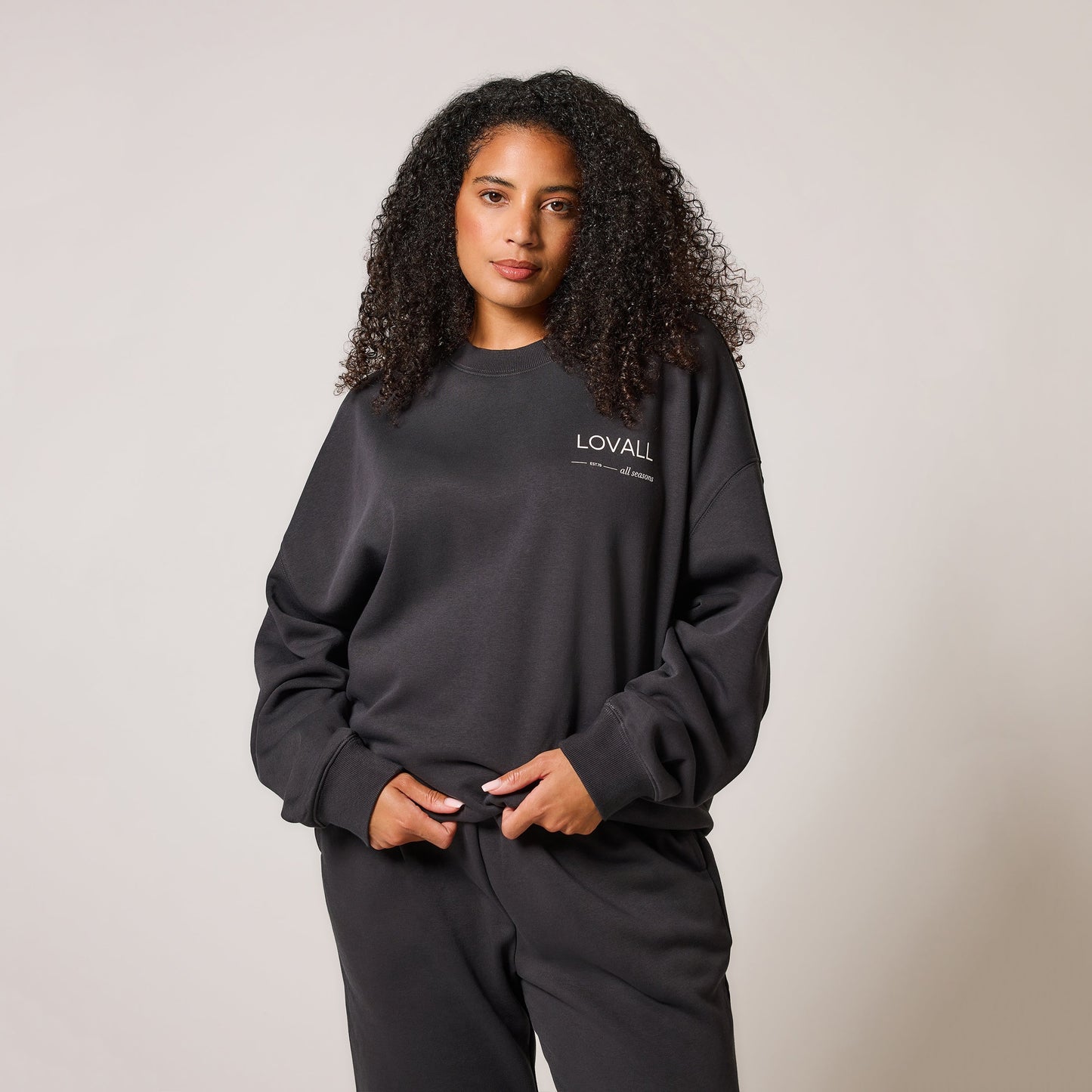 Organic Oversized Sweatshirt Style 3 - Shadow