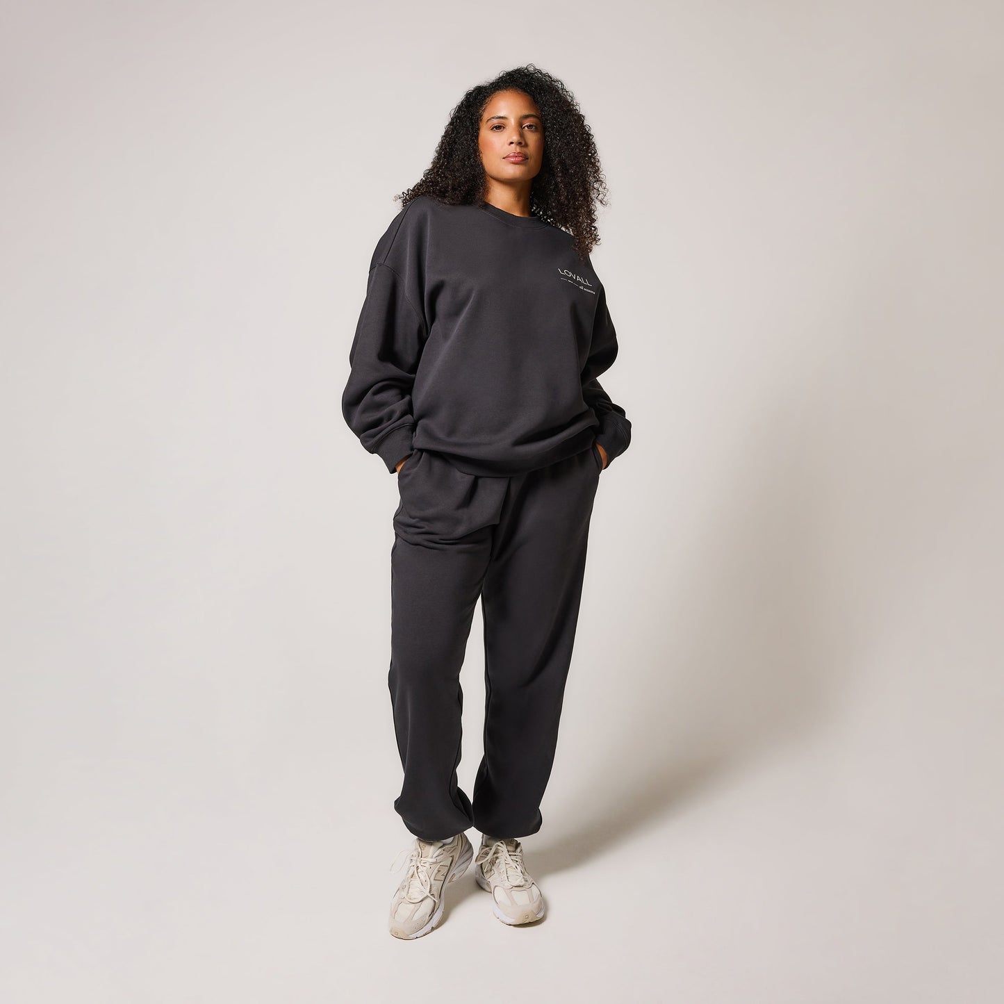 Organic Oversized Sweatshirt Style 3 - Shadow