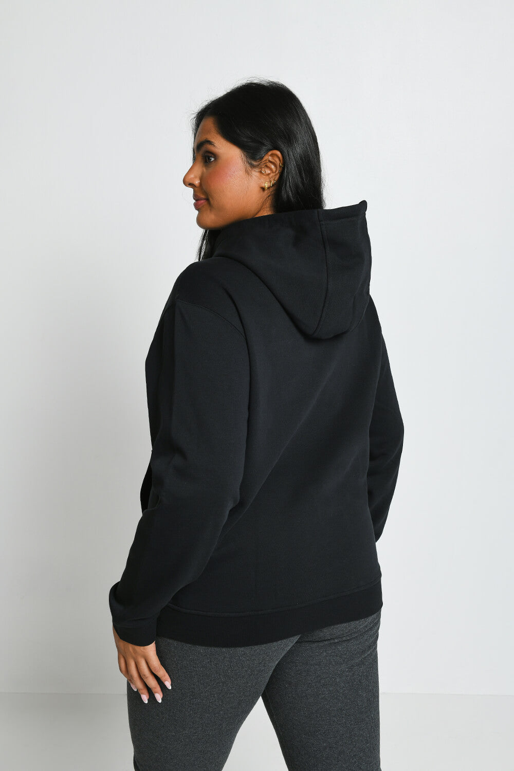 Curve Everyday Pullover Hoodie - Black