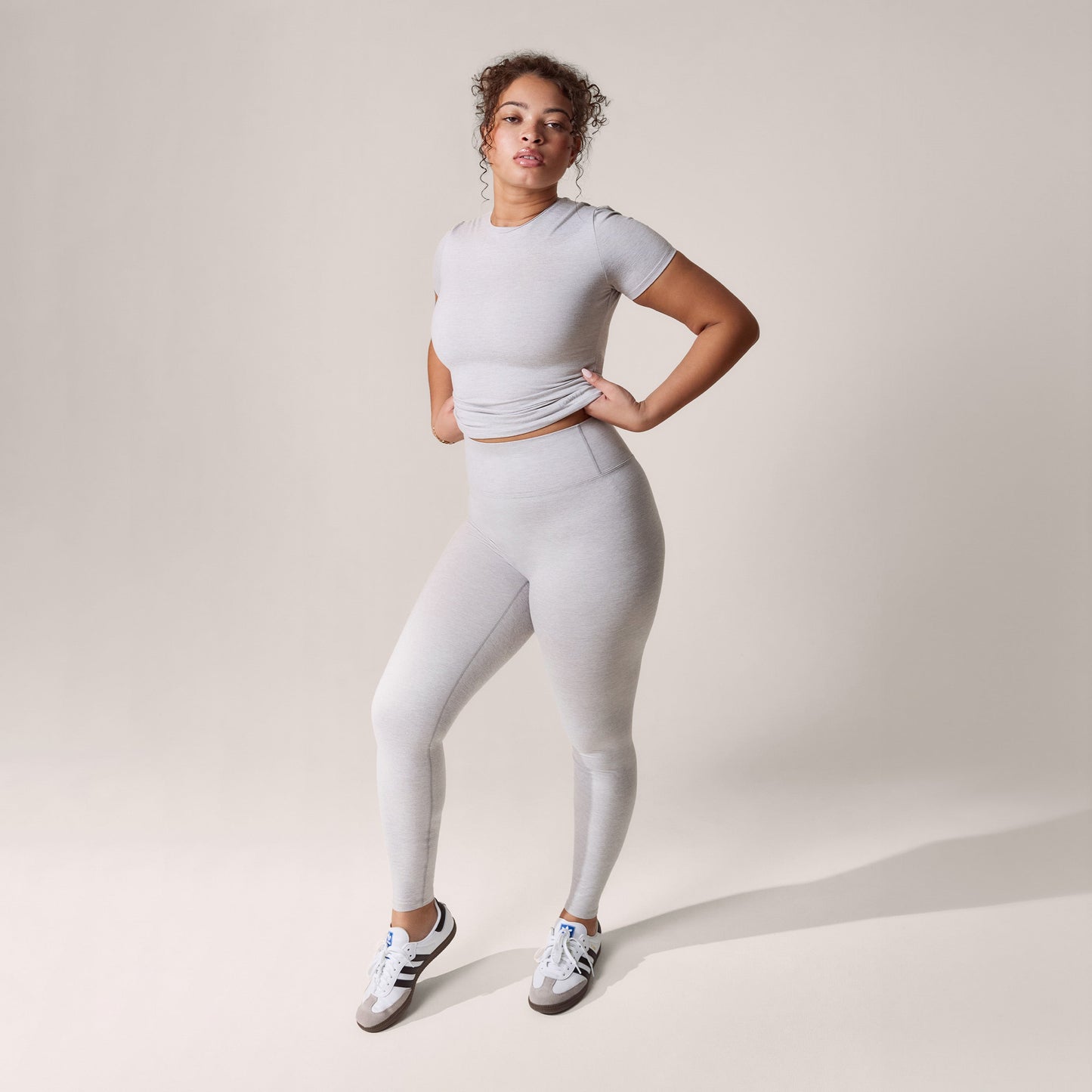 Ultimate Everyday Leggings - Light Grey Marl