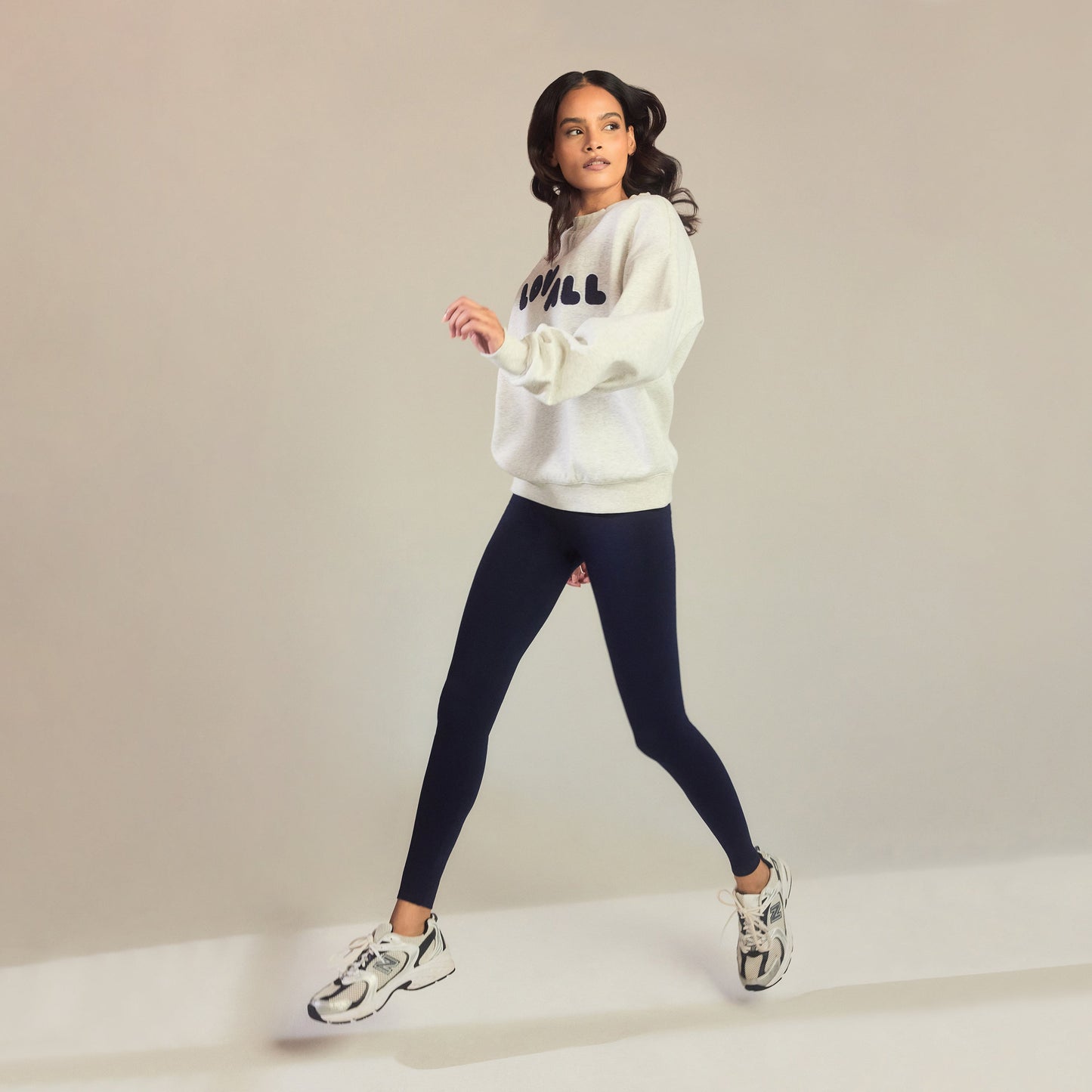 Everyday High Waisted Leggings - Navy Blue