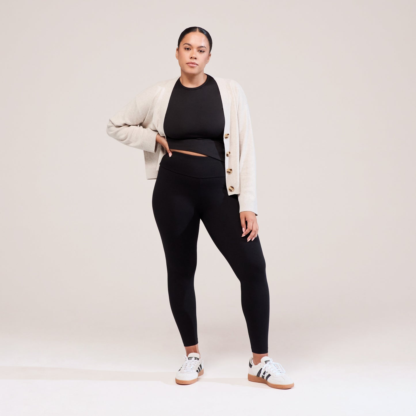 Curve Everyday High Waisted Leggings - Black