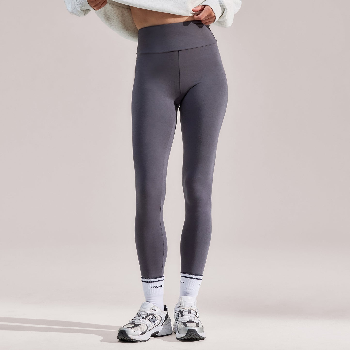 Everyday High Waisted Leggings - Odyssey Grey