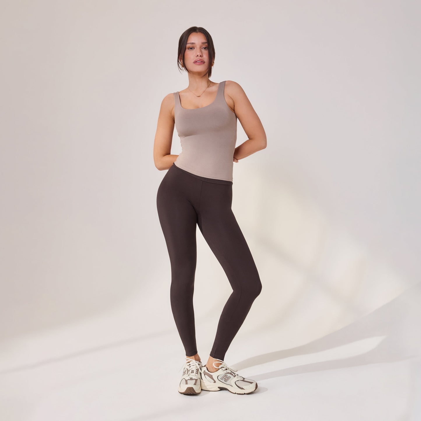 Lightweight Everyday Tank Top - Stone