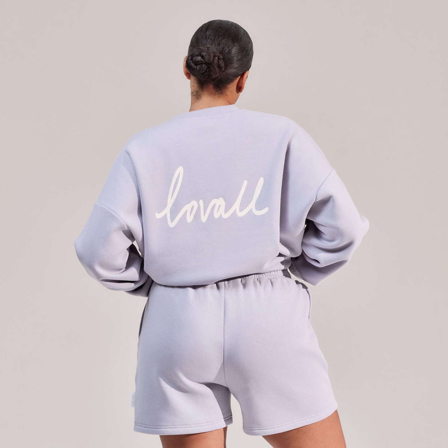 Curve Organic Oversized Sweatshirt Euphoric - Lilac Mist