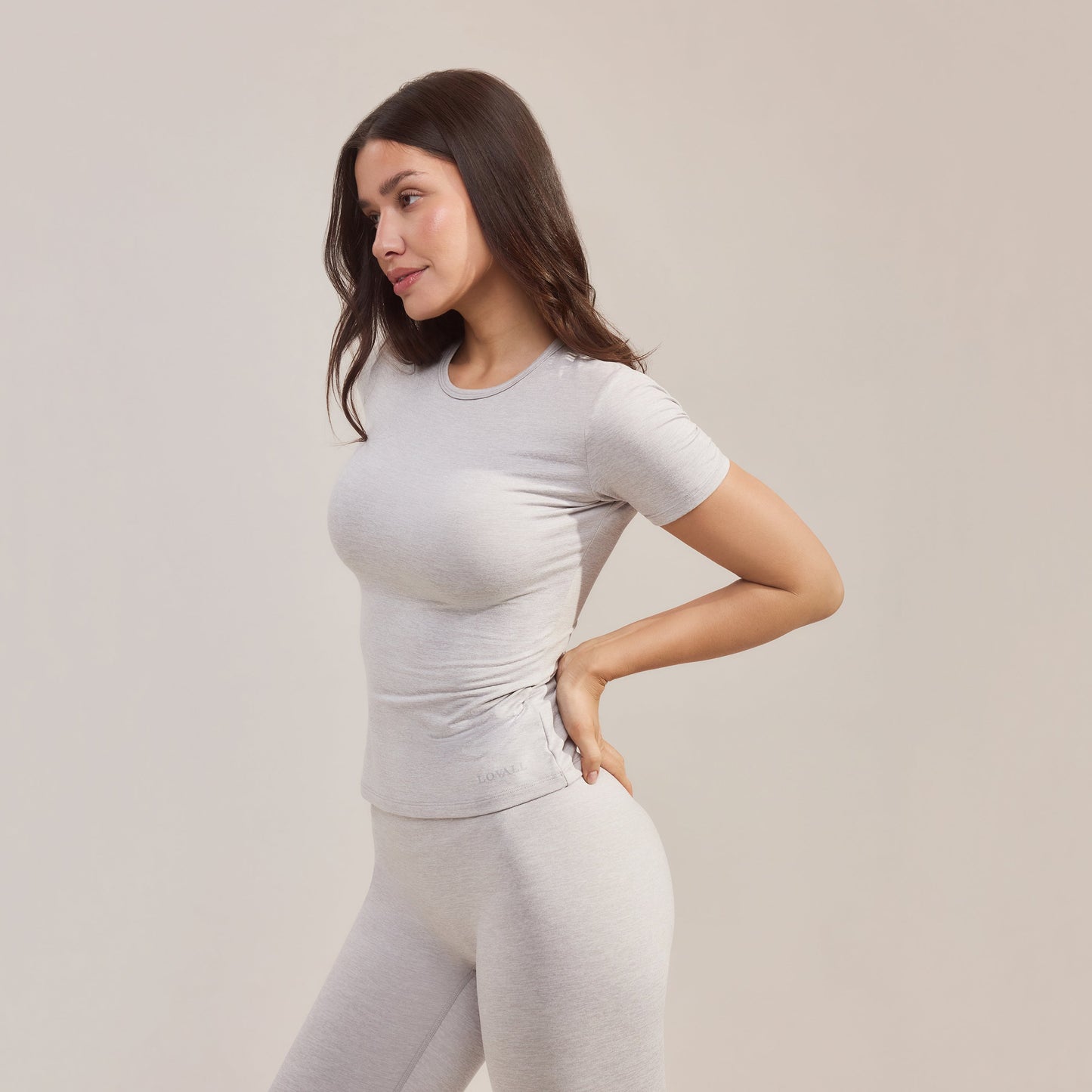 Ultimate Everyday T-shirt - Light Grey Marl