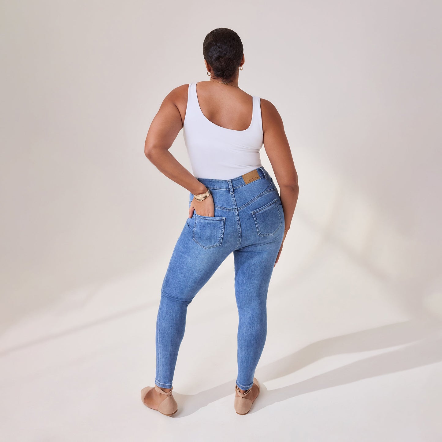 Curve Lift & Shape Jeans - Mid Blue