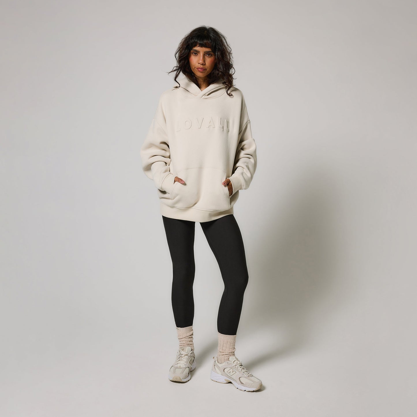 Heavyweight Oversized Hoodie - Ecru