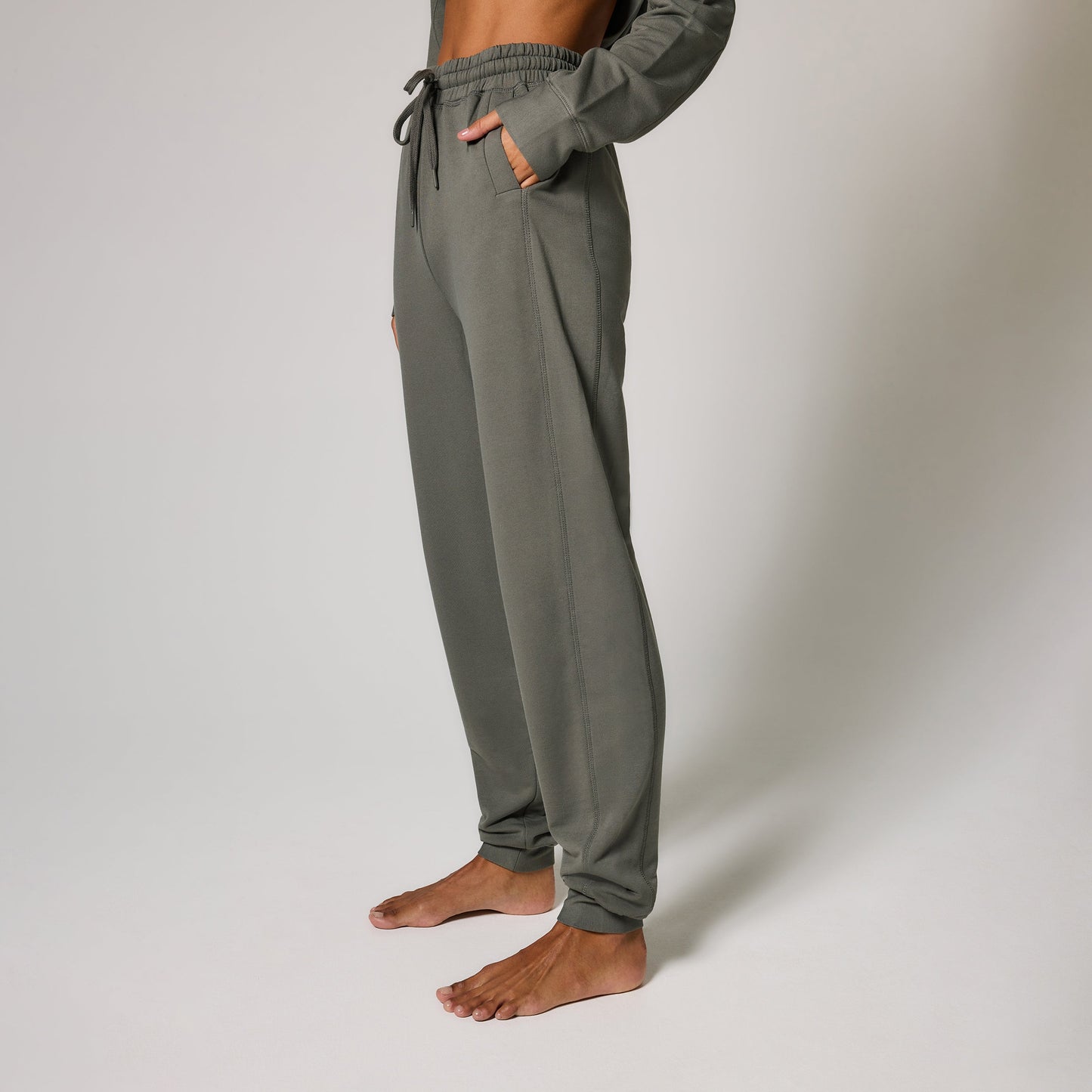 Luxe Lounge Jogger - Slate Green