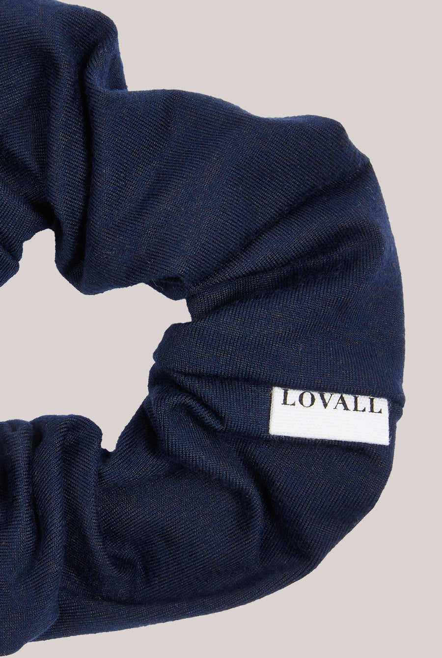 Hair Scrunchie - Navy