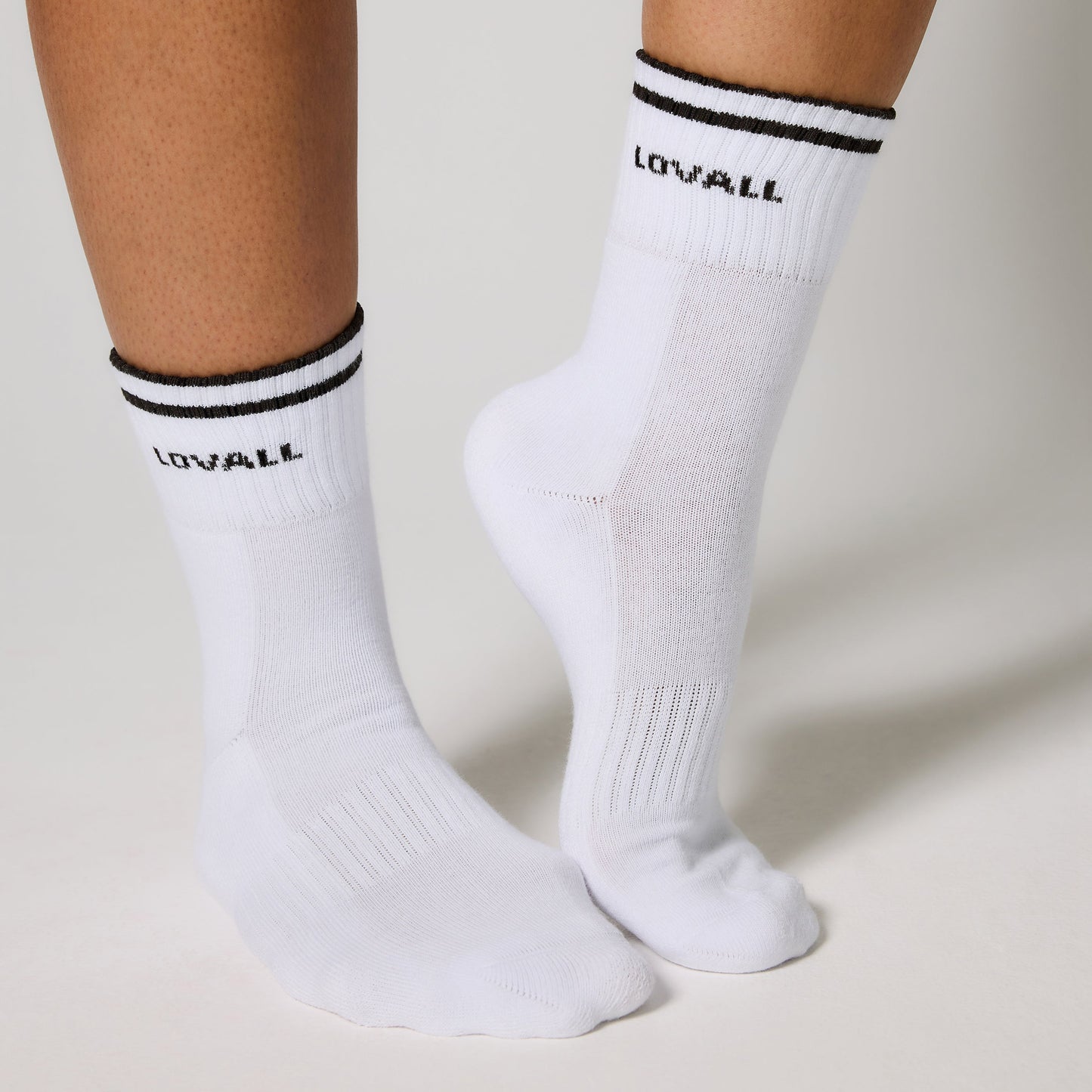 Ribbed Sports Socks - Black