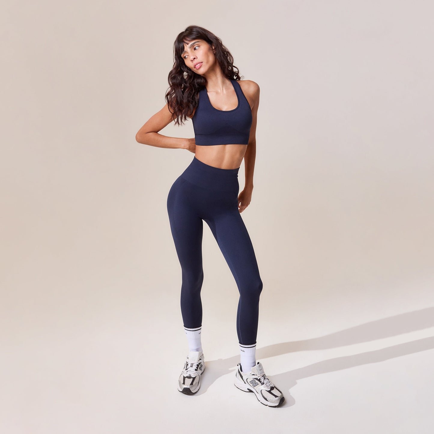 Sculpt Seamless Sports Bra - Deep Navy