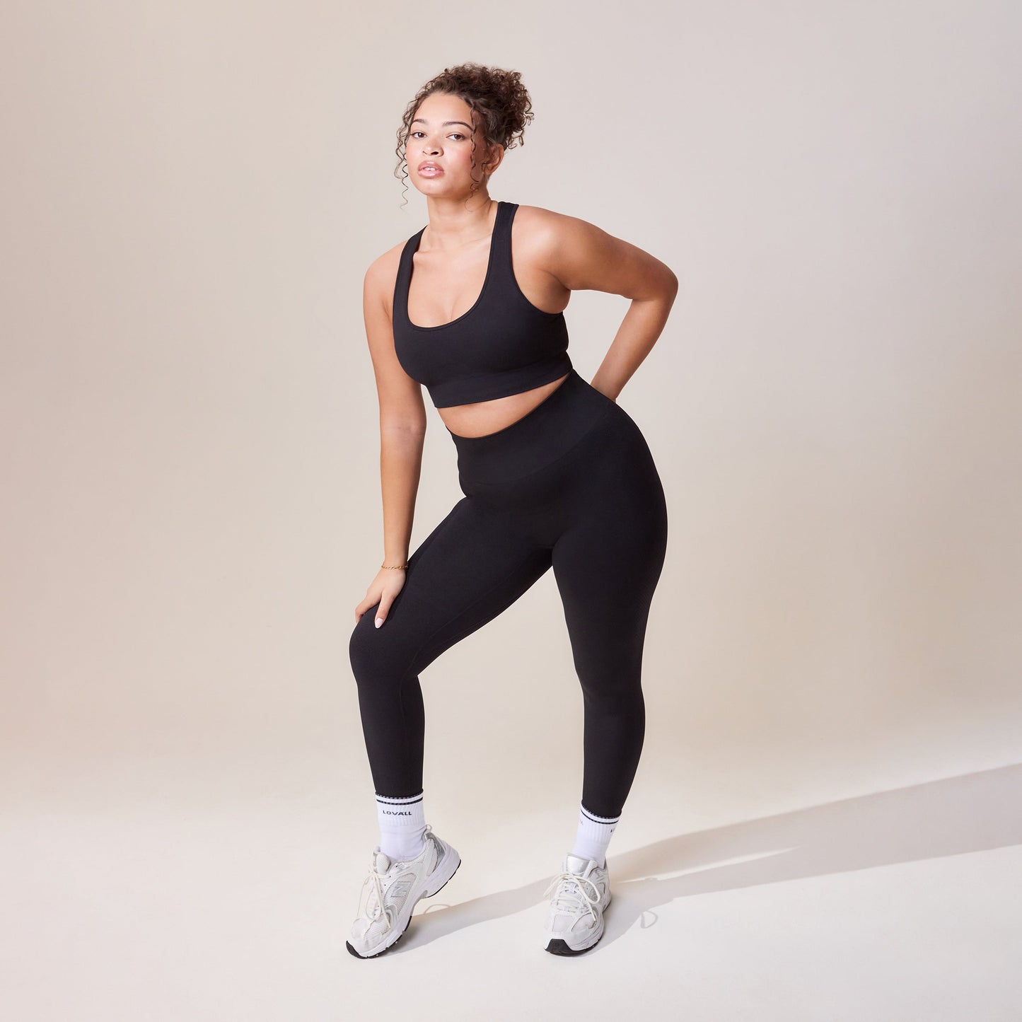 Curve Sculpt Seamless Leggings - Black