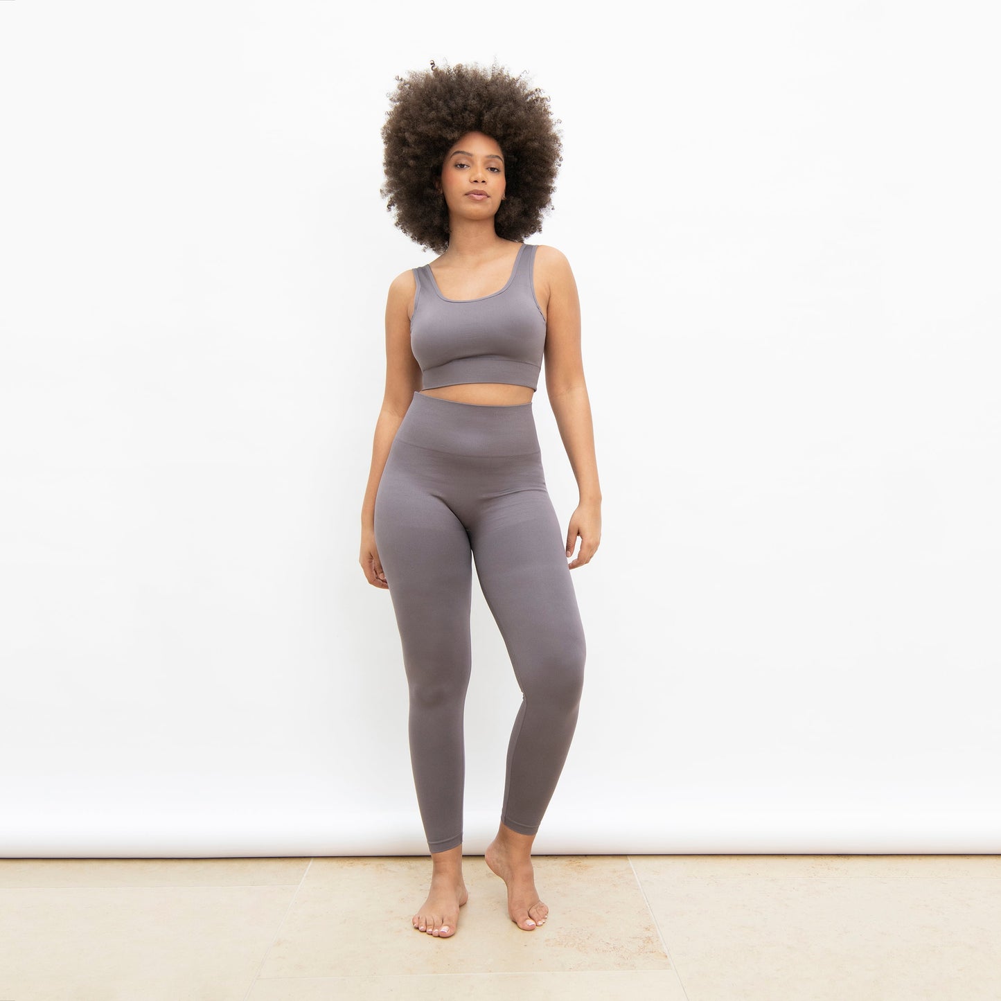 Ultimate High Waisted Seamless Leggings - Deep Mauve