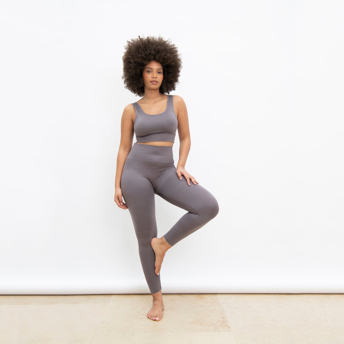 Ultimate High Waisted Seamless Leggings - Deep Mauve