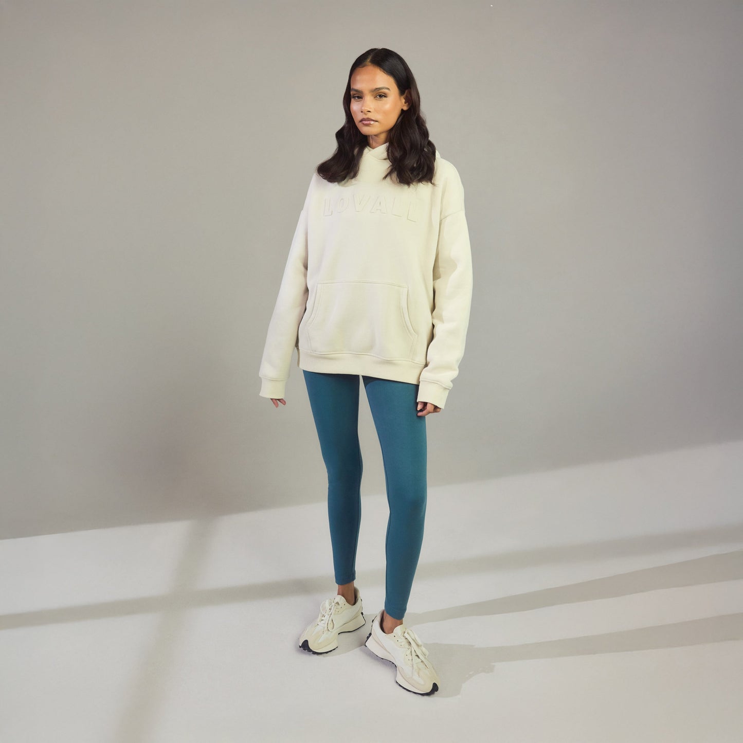 Everyday High Waisted Leggings - Petrol Blue