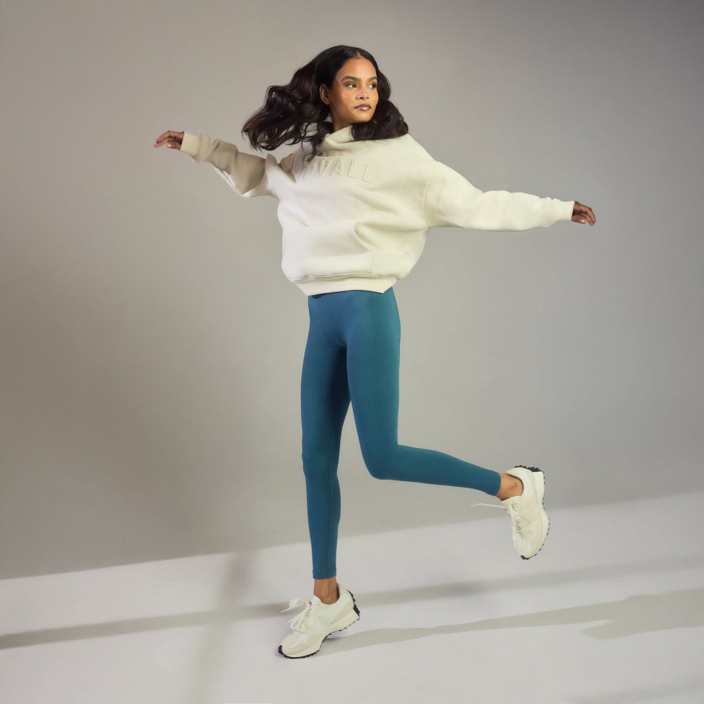 Everyday High Waisted Leggings - Petrol Blue