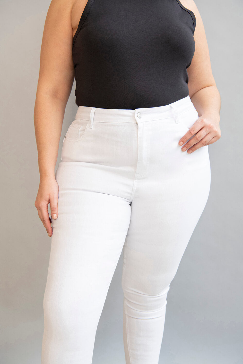Curve Lift & Shape Jeans - White