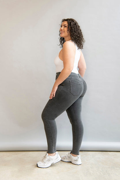 Ultimate Ankle Grazer Jeggings - Grey