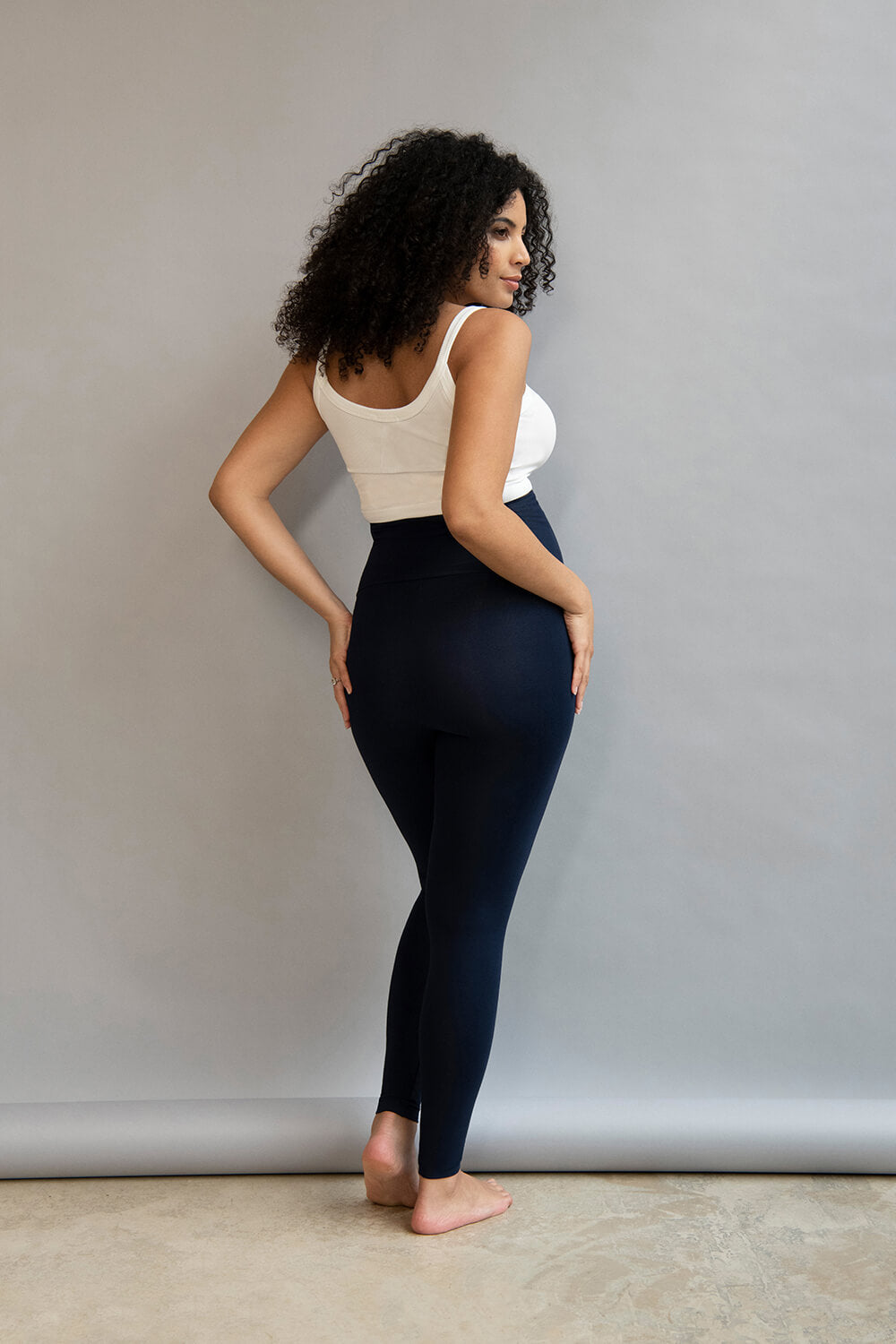 Maternity Lightweight Everyday Leggings - Navy