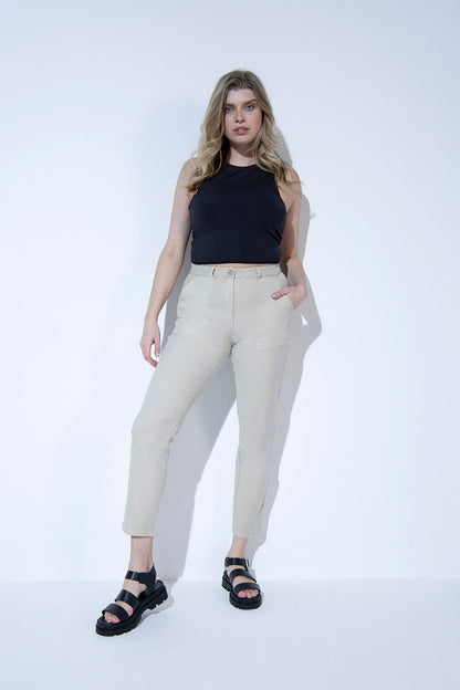 Everyday Chino Trousers - Beige