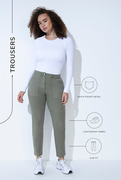 Everyday Chino Trousers - Green