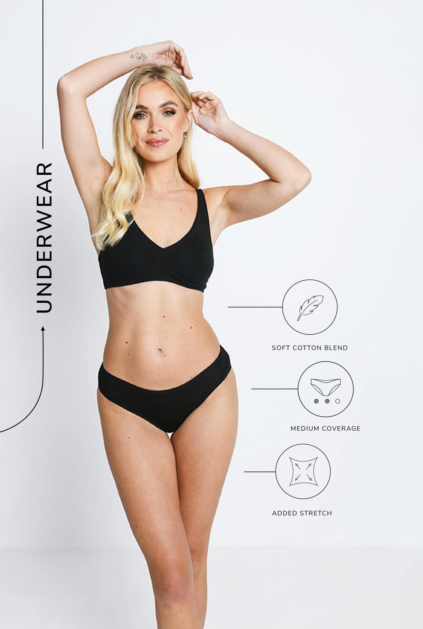 Cotton Brazilian Knickers 3 Pack