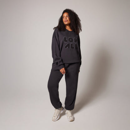 Curve Organic Cuffed Jogger - Shadow