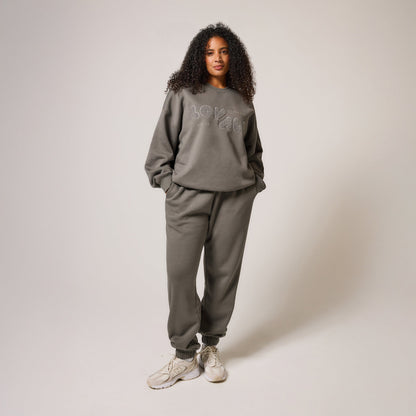 Curve Organic Cuffed Jogger - Slate Green