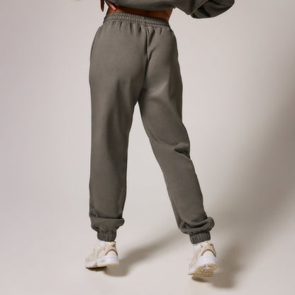 Organic Cuffed Jogger - Slate Green