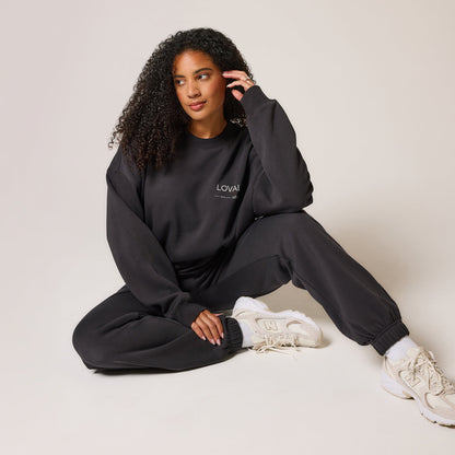 Organic Oversized Sweatshirt Style 3 - Shadow