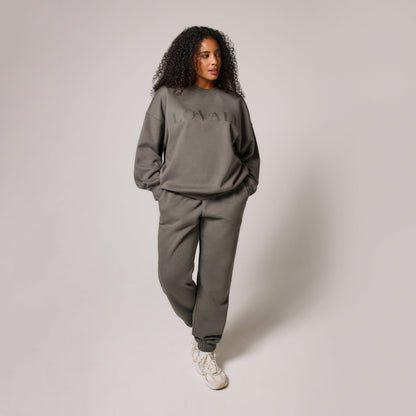 Curve Organic Oversized Sweatshirt Style 4 - Slate Green