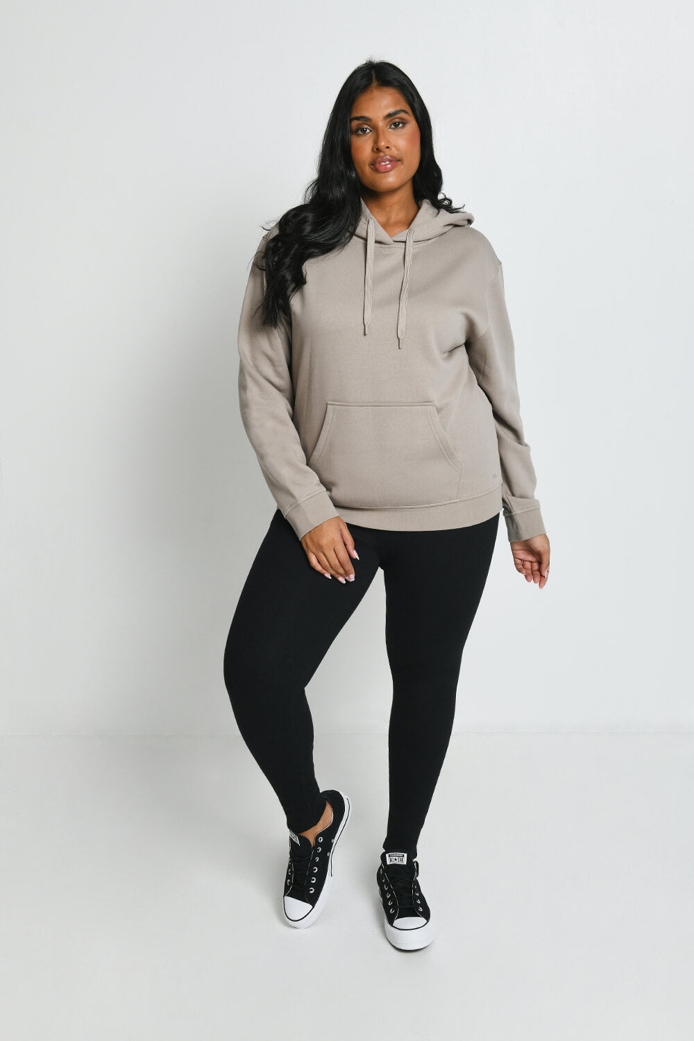 Curve Extreme Fleece Lined Leggings - Black