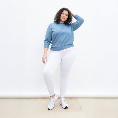 Curve Everyday High Waisted Leggings - White