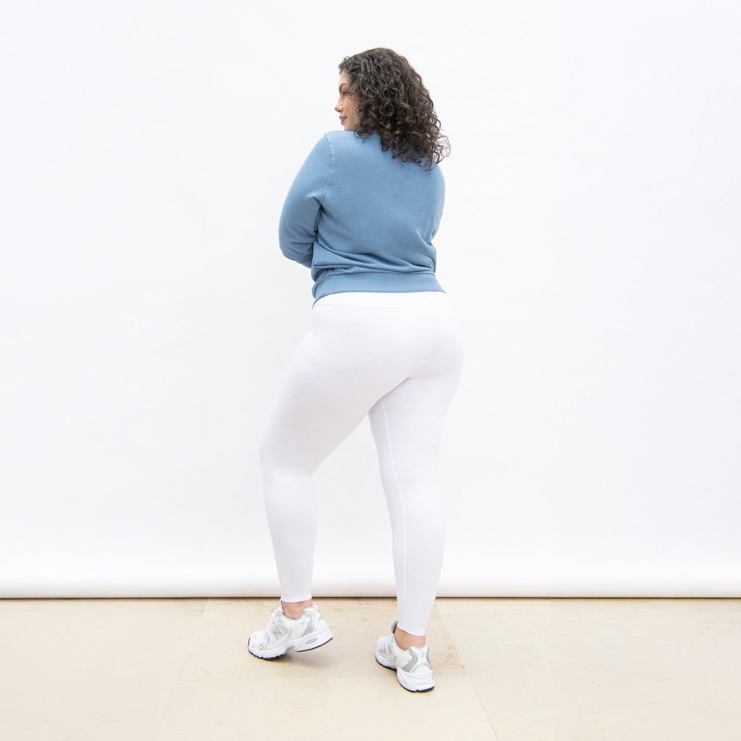 Curve Everyday High Waisted Leggings - White