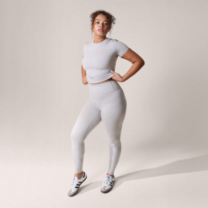 Ultimate Everyday Leggings - Light Grey Marl