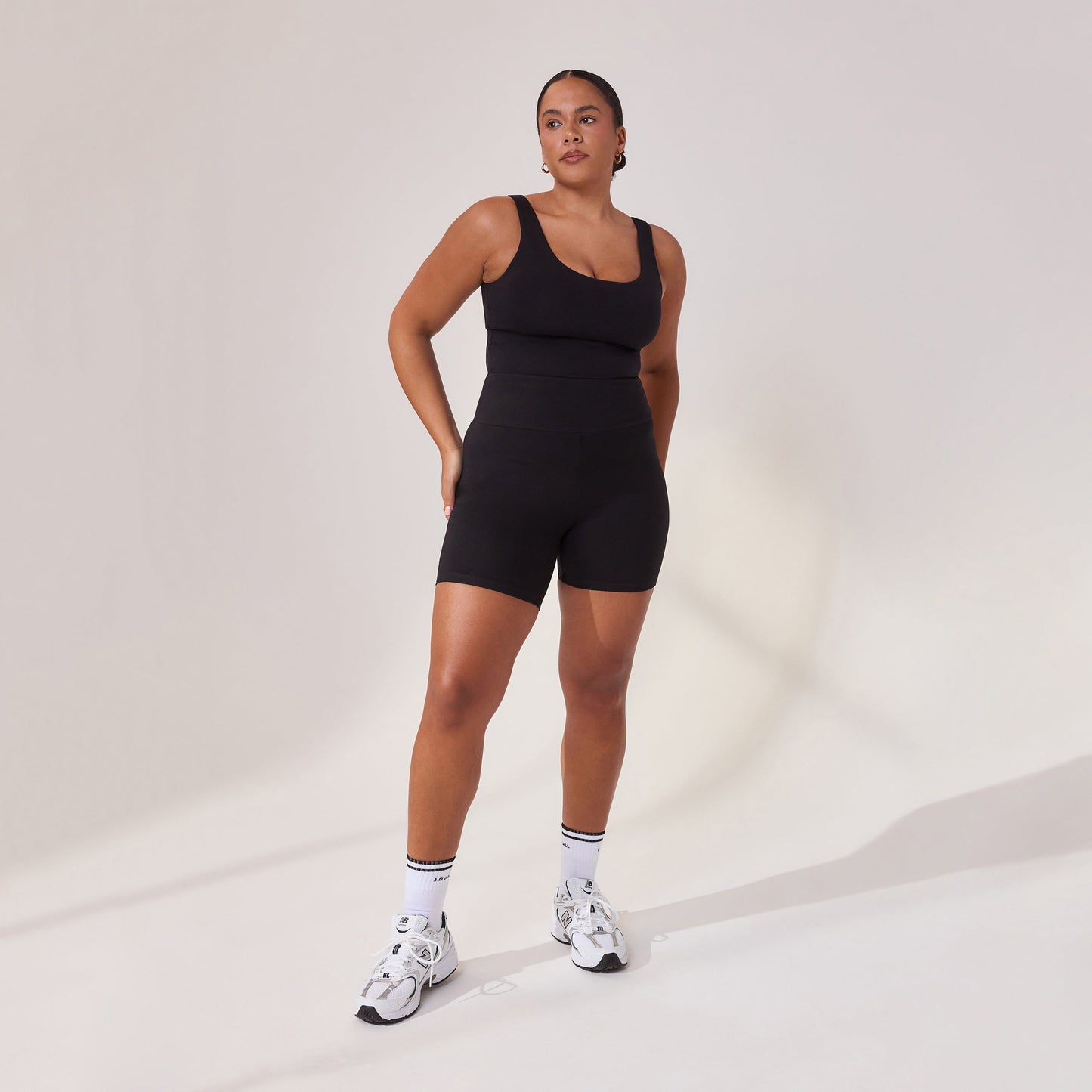 Curve Lightweight Everyday 6 Inch Cycling Shorts - Black