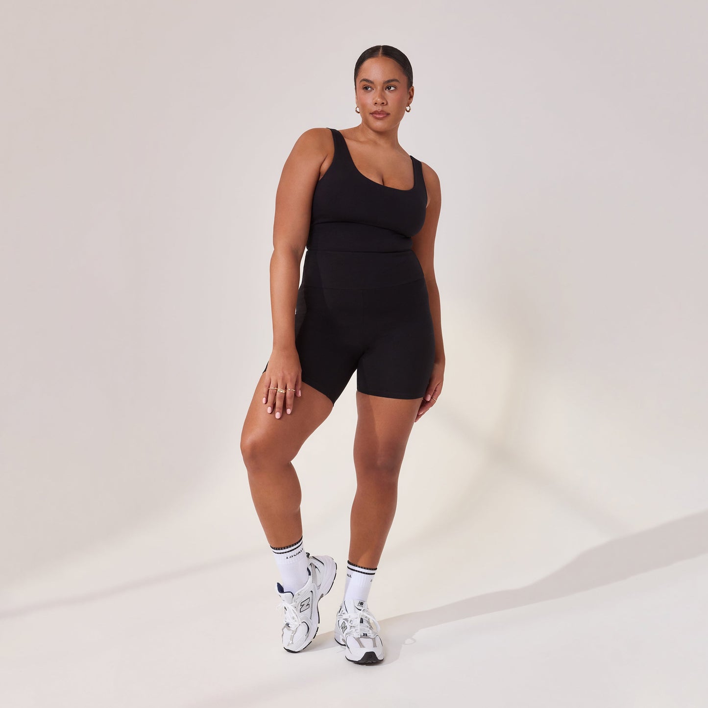 Lightweight Everyday 6 Inch Cycling Shorts - Black