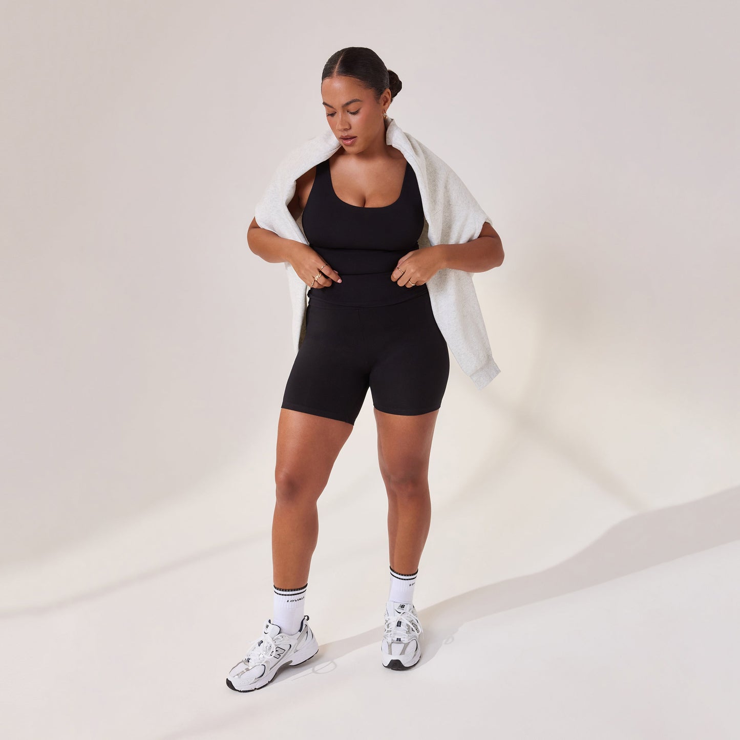 Curve Lightweight Everyday 6 Inch Cycling Shorts - Black