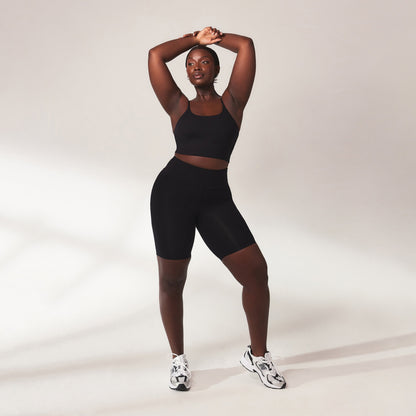 Curve Lightweight Everyday Cycling Shorts - Black