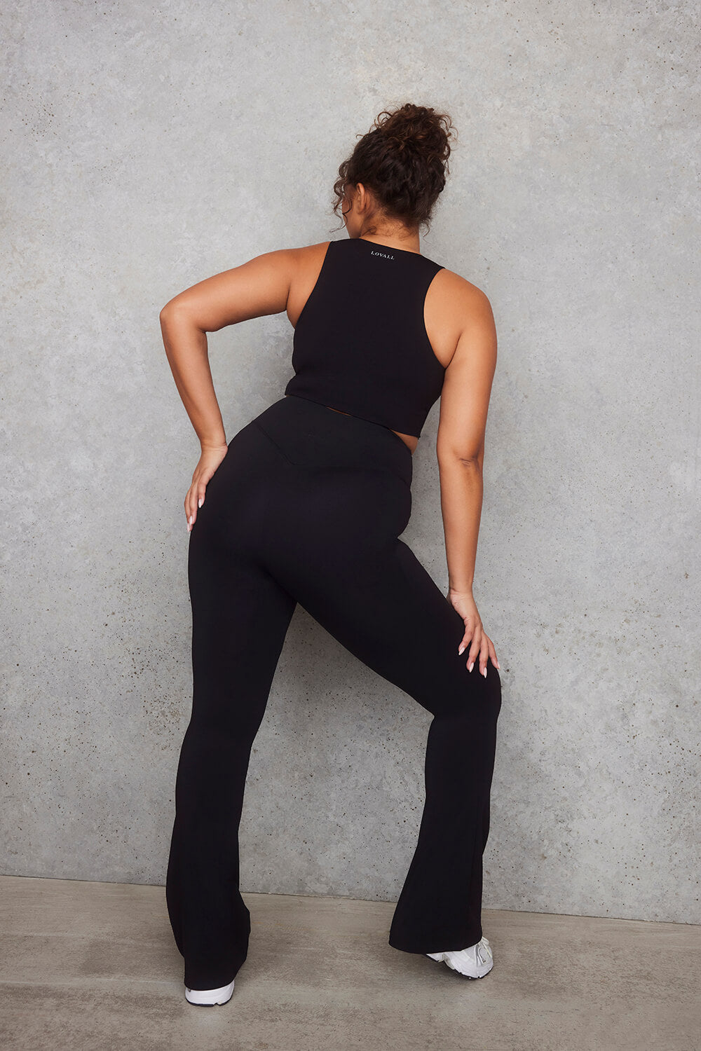 Curve Empower Flare Leggings - Black