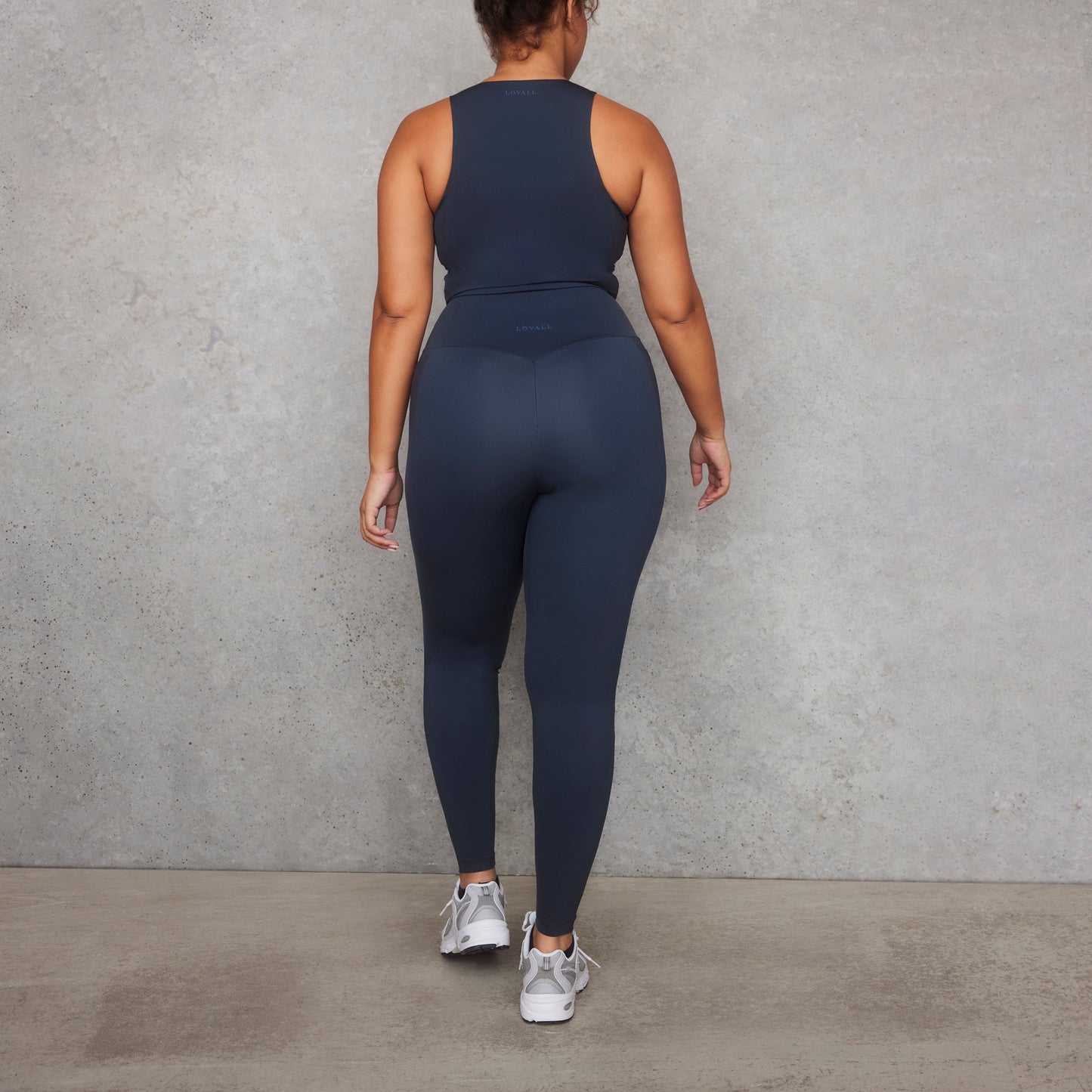 Curve Empower Leggings - Vintage Navy