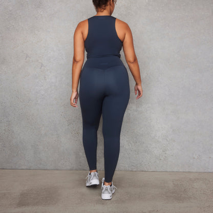 Curve Empower Leggings - Vintage Navy
