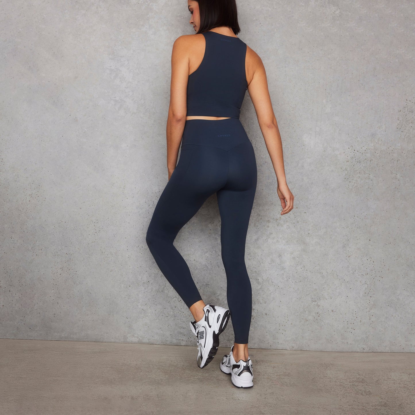 Empower Leggings - Vintage Navy