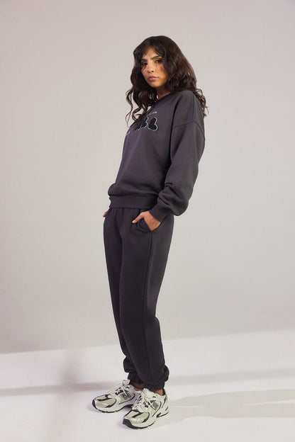 Organic Oversized Sweatshirt Style 2 - Shadow