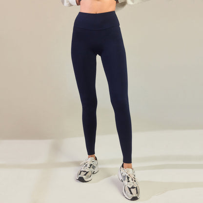 Curve Everyday High Waisted Leggings - Navy Blue