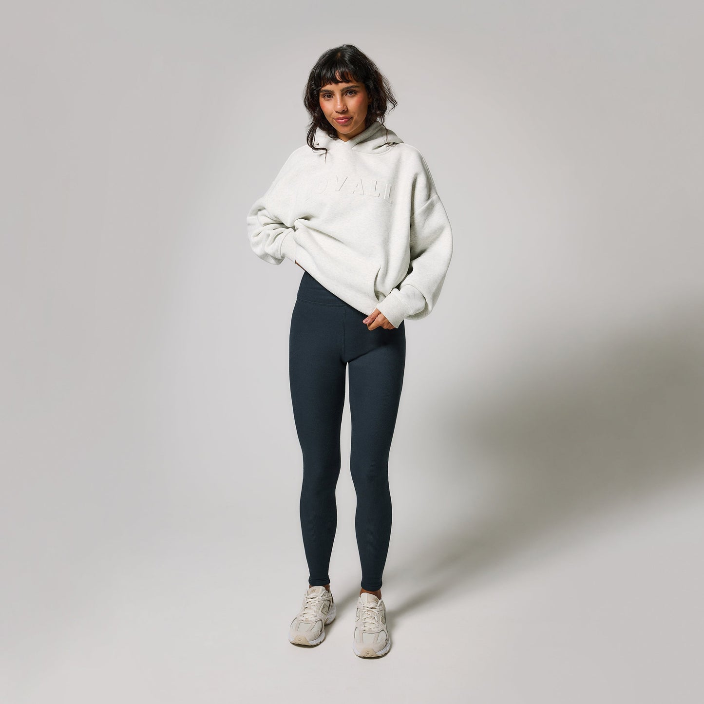 Curve Extreme Fleece Lined Leggings - Vintage Navy