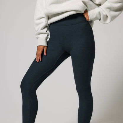 Extreme Fleece Lined Leggings - Vintage Navy