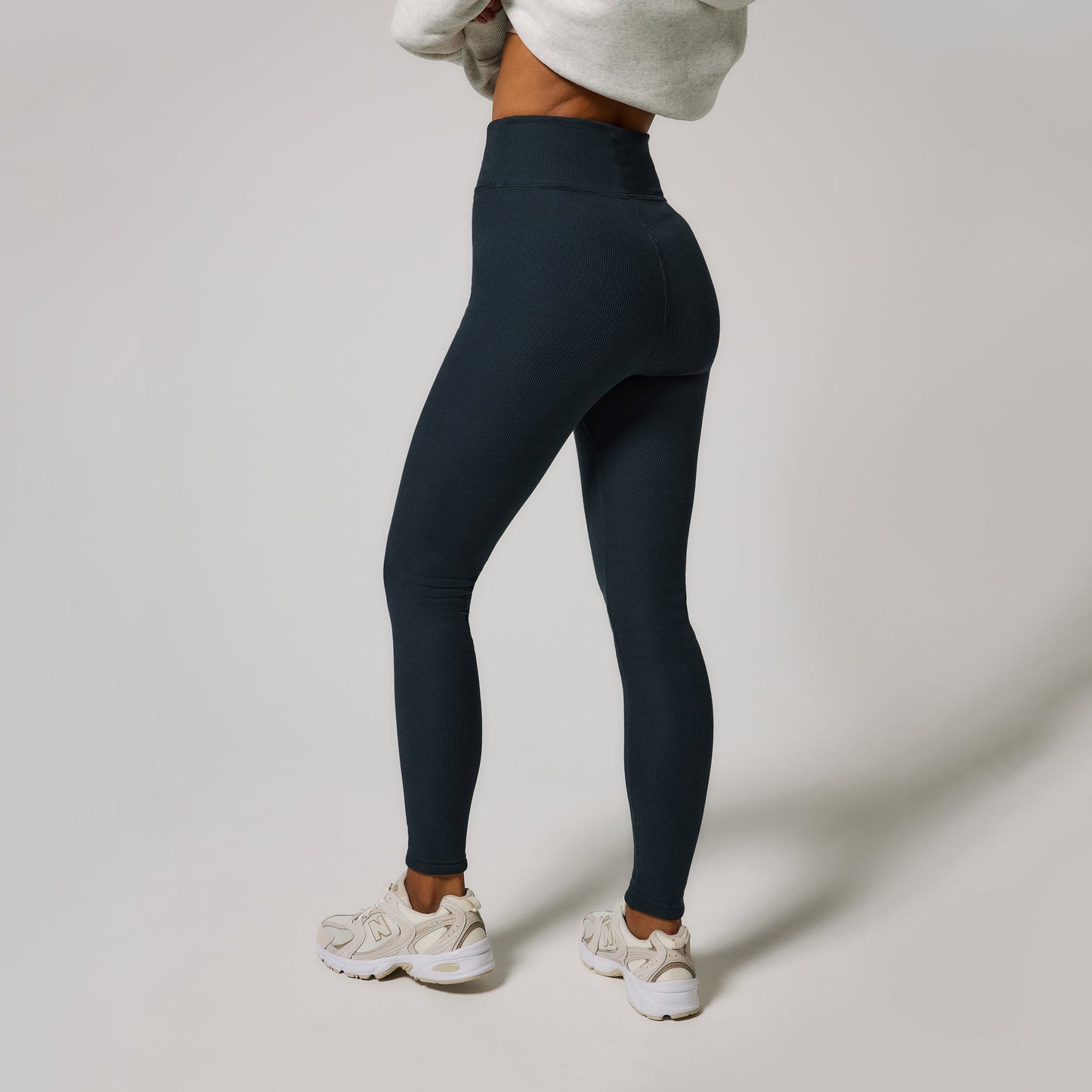 Curve Extreme Fleece Lined Leggings - Vintage Navy